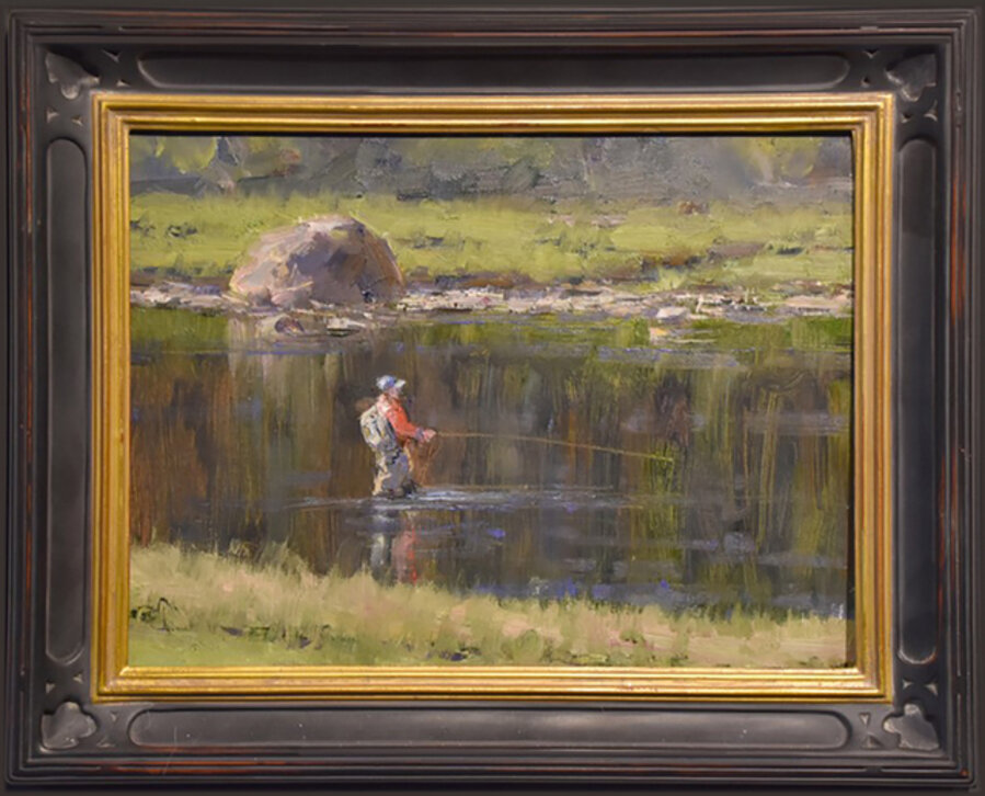 Summer Memories (fly fishing, Roaring Fork River, mountain reflections)