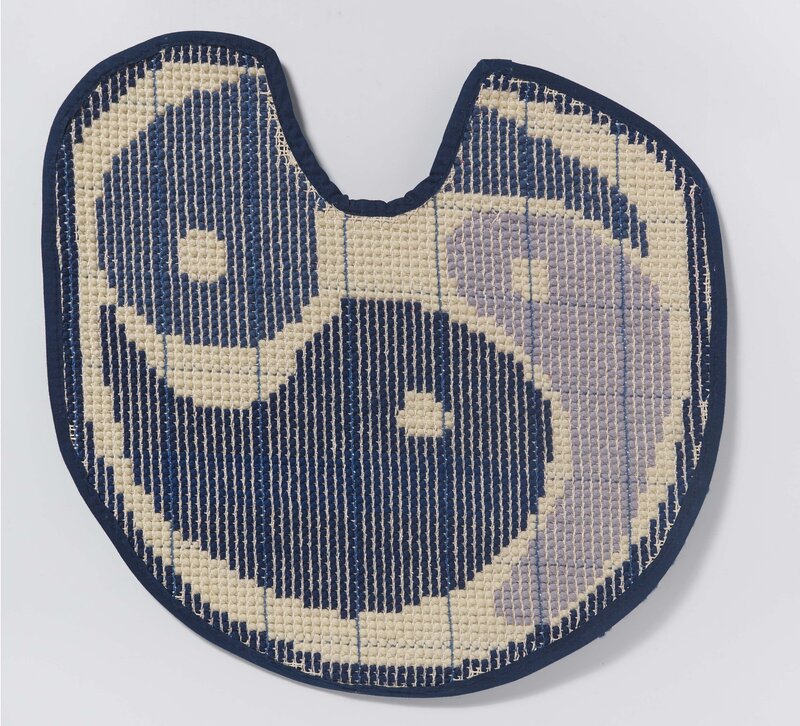 Martin Kippenberger, ‘Yin Yang’, 1990, Textile Arts, Wool, Van Ham