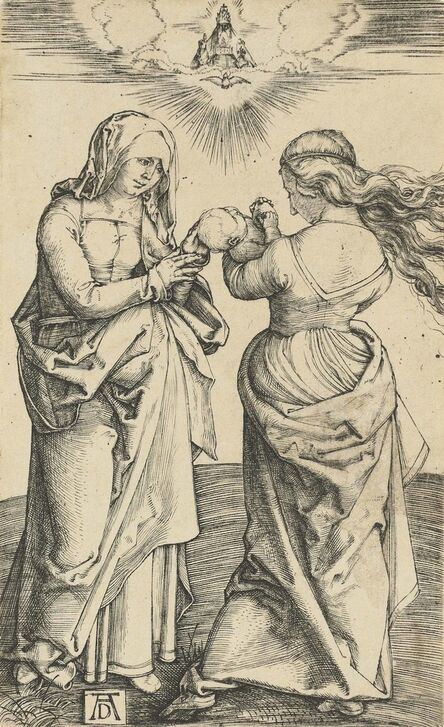 Albrecht Dürer, ‘The Virgin and Child with Saint Anne’, circa 1500