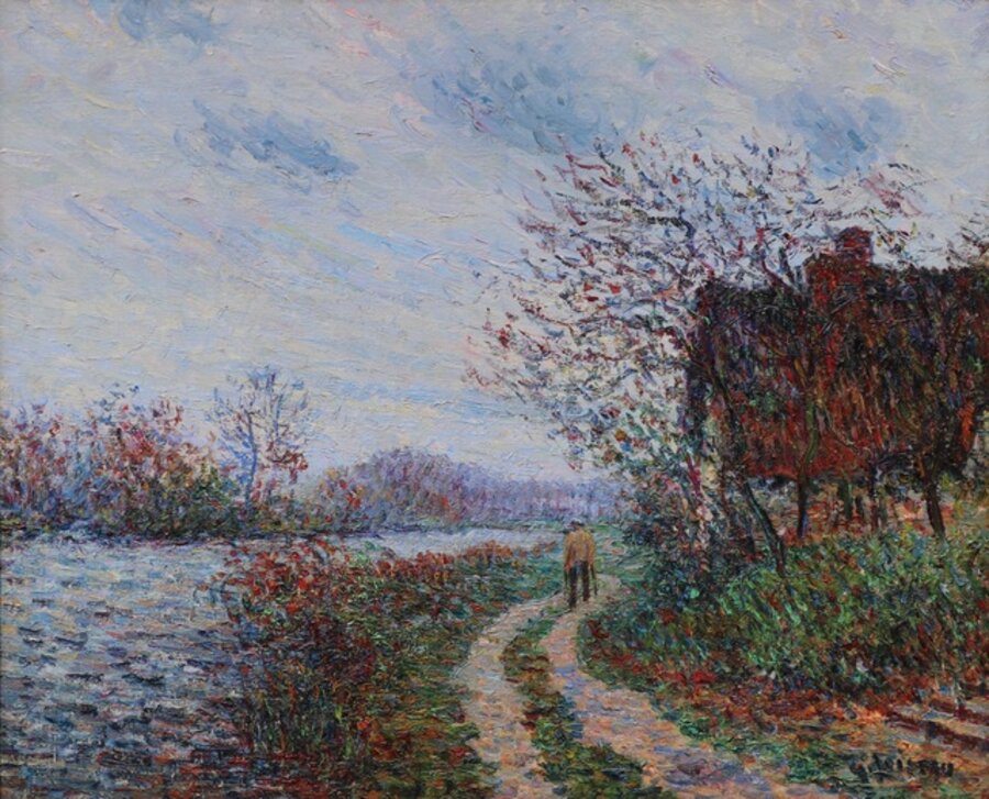 Le Chemin en Bord de Rivière
