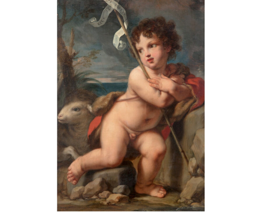 Young Saint John the Baptist
