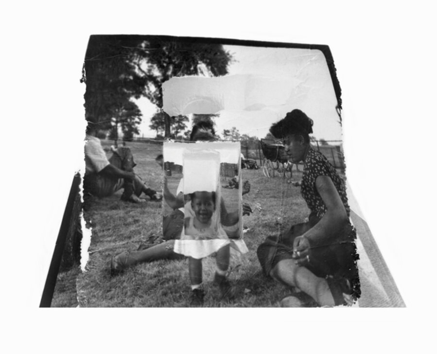 Untitled (Laure and Mother in Crotona Park)
