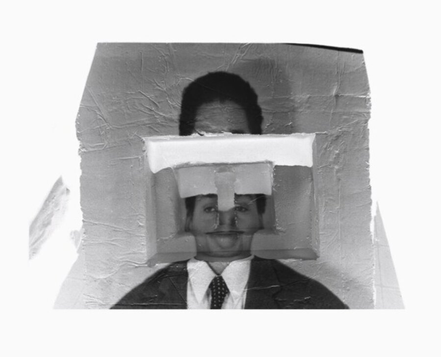 Untitled (Self-Portrait after Museum Guard Photograph)