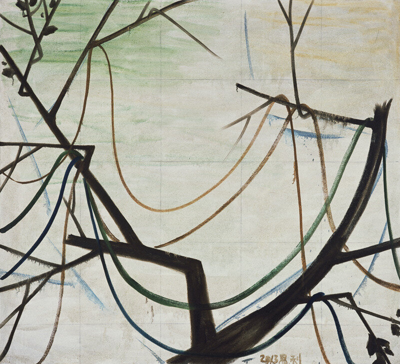 Zhang Enli 张恩利, ‘The Trees in Autumn 3 (秋天的树 3)’, 2013, Painting, Oil on canvas, ShanghART