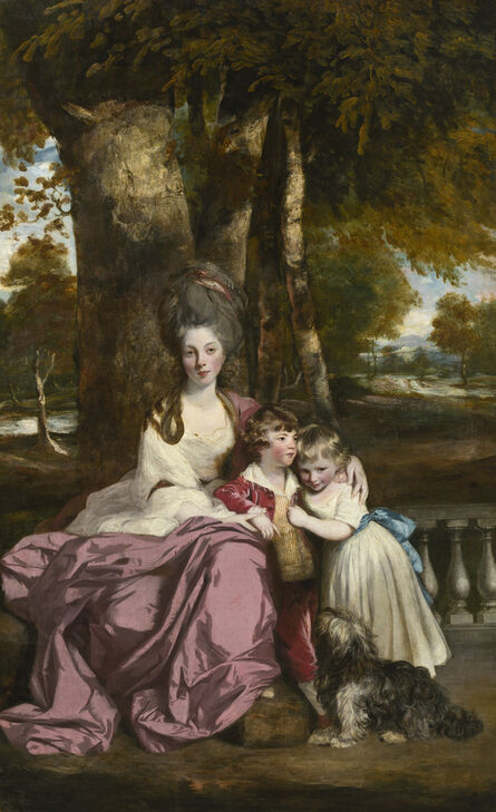 Joshua Reynolds, ‘Lady Elizabeth Delmé and Her Children’, 1777-1779