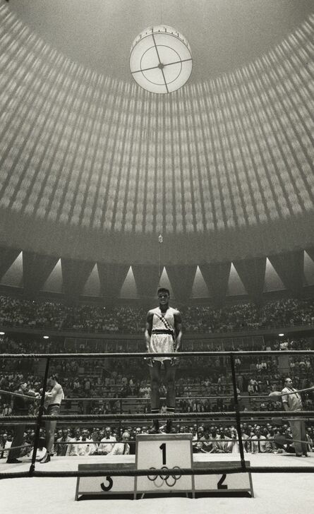 Marvin E. Newman, ‘Cassius Clay (Muhammad Ali), Olympic Boxing Gold Medal Winner, Rome’, 1960