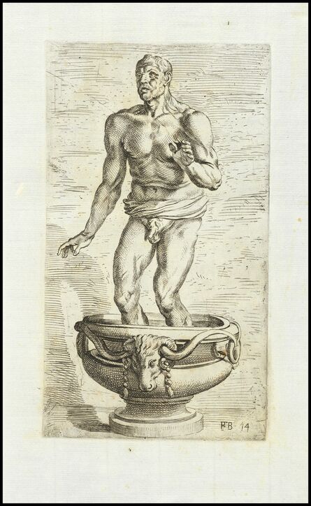 François Perrier, ‘Seneca moriens ex lapide indice’, 1638