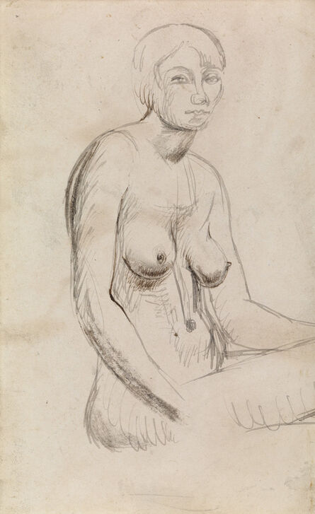 Henry Moore, ‘Seated Nude’, ca. 1924