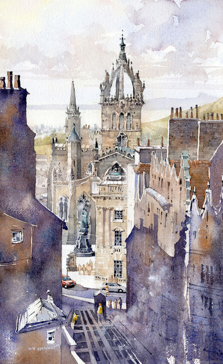 Iain Stewart, ‘To St. Giles - Edinburgh’, 2021