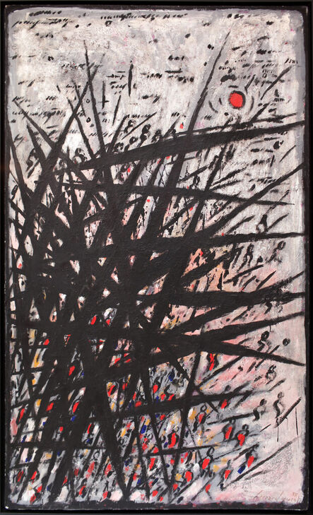 Bernard Quentin, ‘Soleil rouge (Bataille)’, 1955