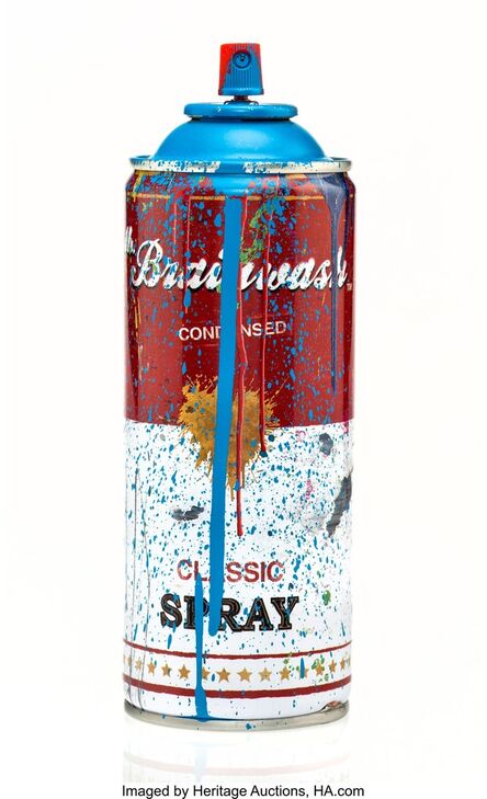 Mr. Brainwash, ‘Spray Can (Blue)’, 2013