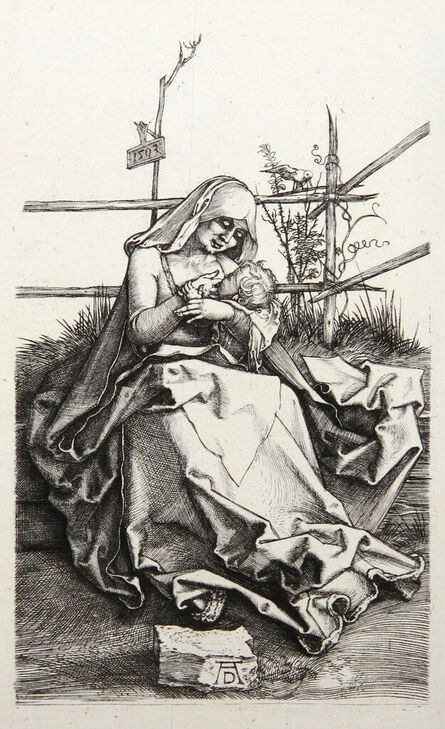 Albrecht Dürer, ‘La Vierge Allaitant l'Enfant’, 1873