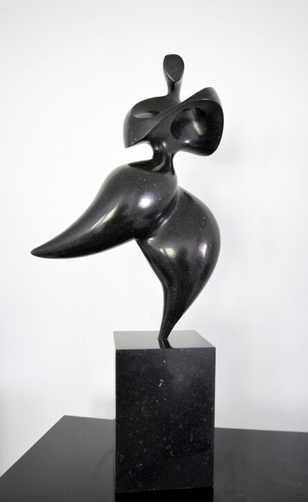 Jeremy Guy, ‘Solstice 6/50 - elegant, female, figurative, engineered granite sculpture’, 2020