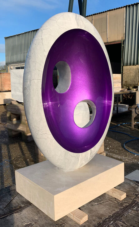 David Worthington, ‘Purple Oval’, 2022
