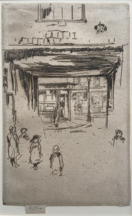 James Abbott McNeill Whistler, ‘Drury Lane ’, 1880-1881