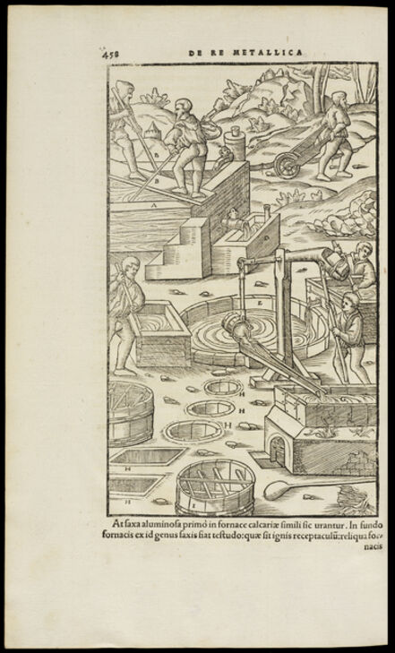 Georg Agricola, ‘Page 458’, 1556