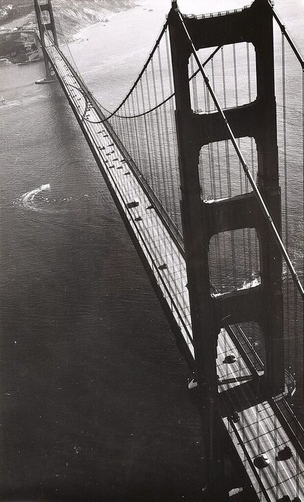 Margaret Bourke-White, ‘Golden Gate Bridge (Aerial)’, 1951