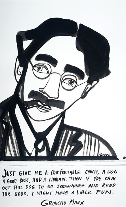 America Martin, ‘Groucho Marx No.3’, 2021