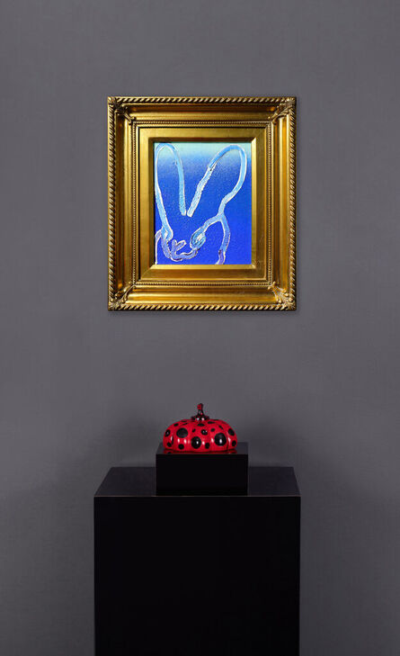 Hunt Slonem, ‘'Messenger in Blue' Unique painting’, 2023