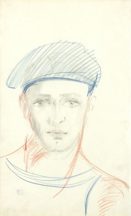 Filippo De Pisis, ‘Boy with hat’, 1926-27