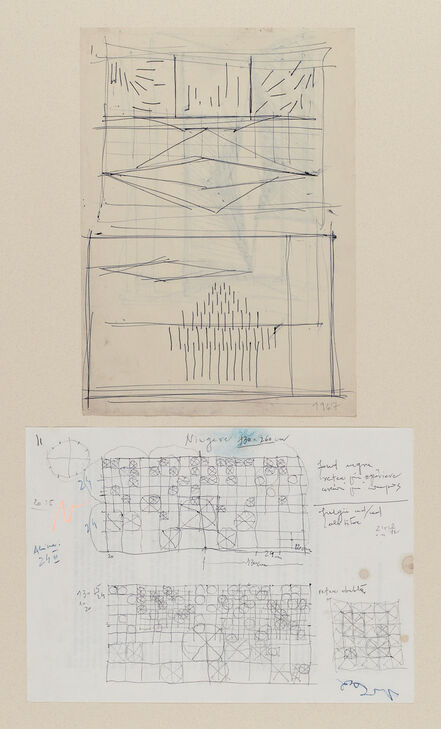 Constantin Flondor, ‘Proiect constructiv. Proiect pentru ningere / Constructiv project. Project for snowing’, 1967 / 2019