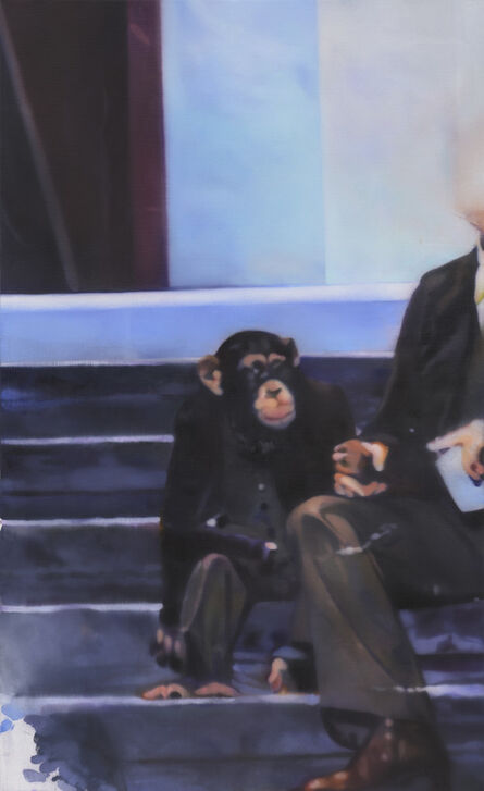 Johannes Kahrs, ‘Untitled (monkey man)’, 2015