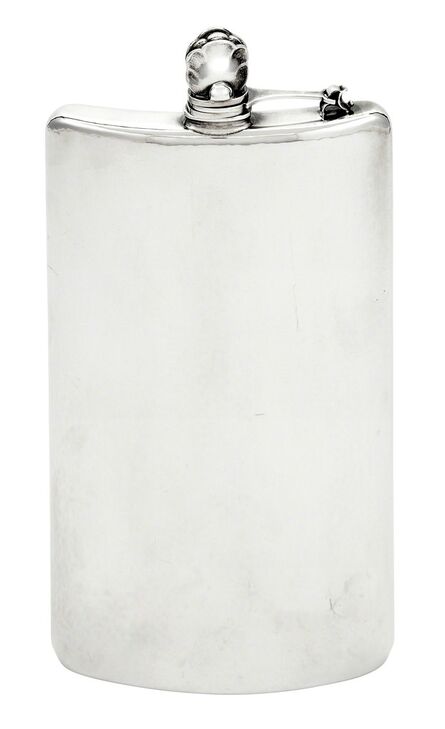 Georg Jensen, ‘Sterling Silver Flask, Model no. 550’