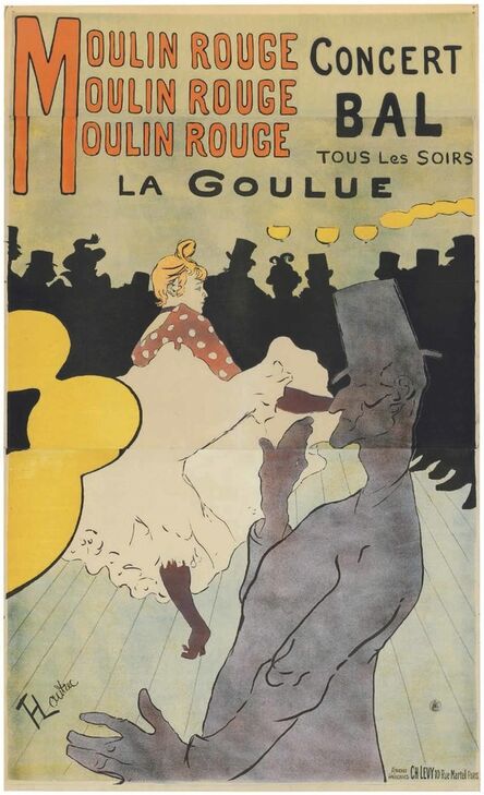 Henri de Toulouse-Lautrec, ‘Moulin Rouge - La Goulue’, 1891