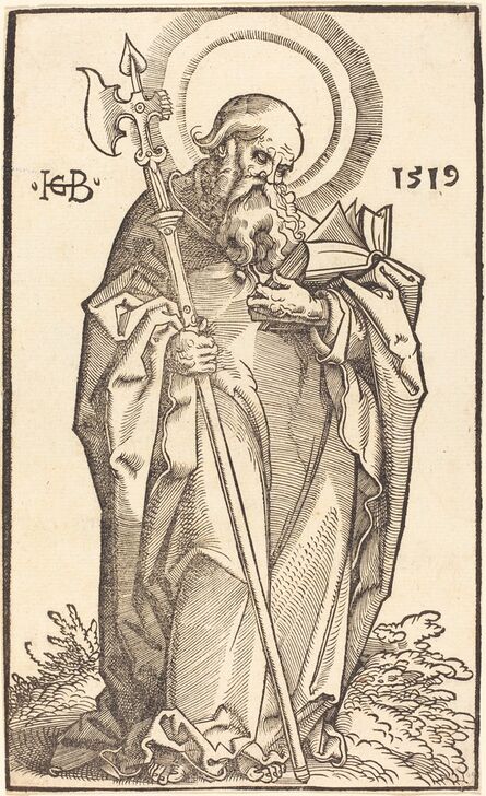 Hans Baldung, ‘Saint Matthew’, 1519