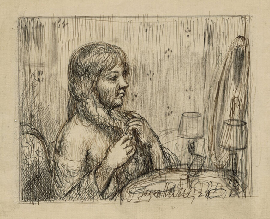 At the Dressing Table