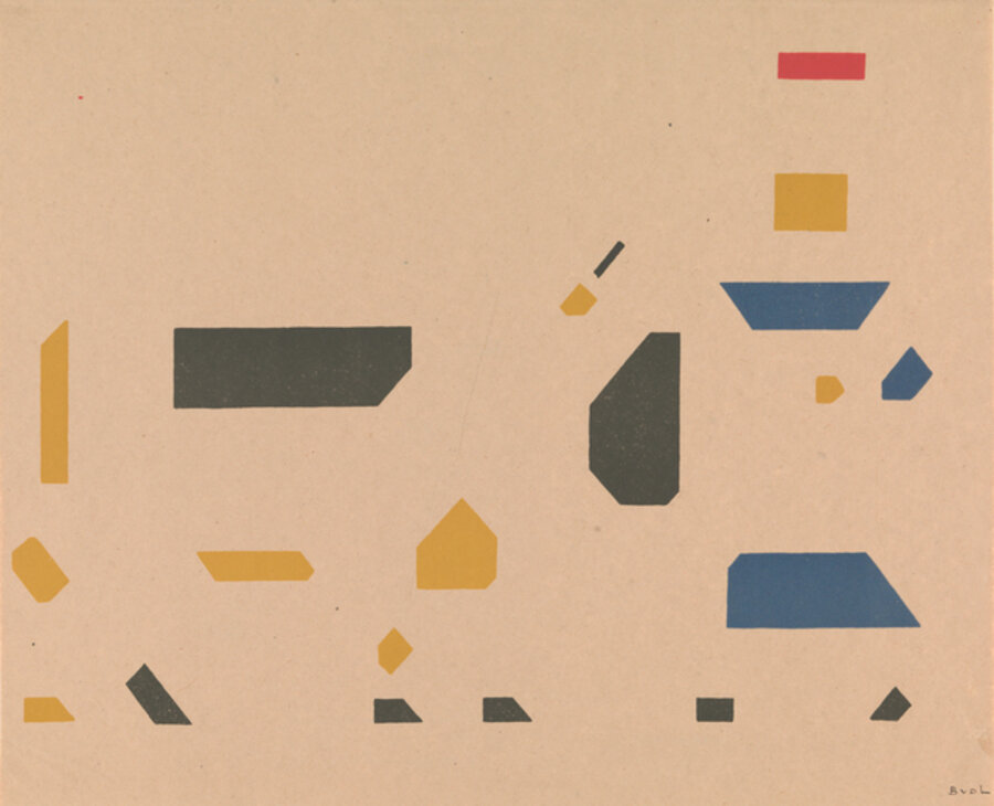 Composition meisje met koe