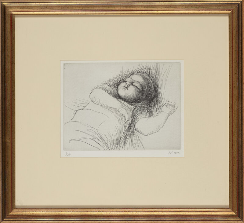 Henry Moore, ‘Sleeping Child [Cramer 499]’, 1979, Print, Etching on wove, Roseberys