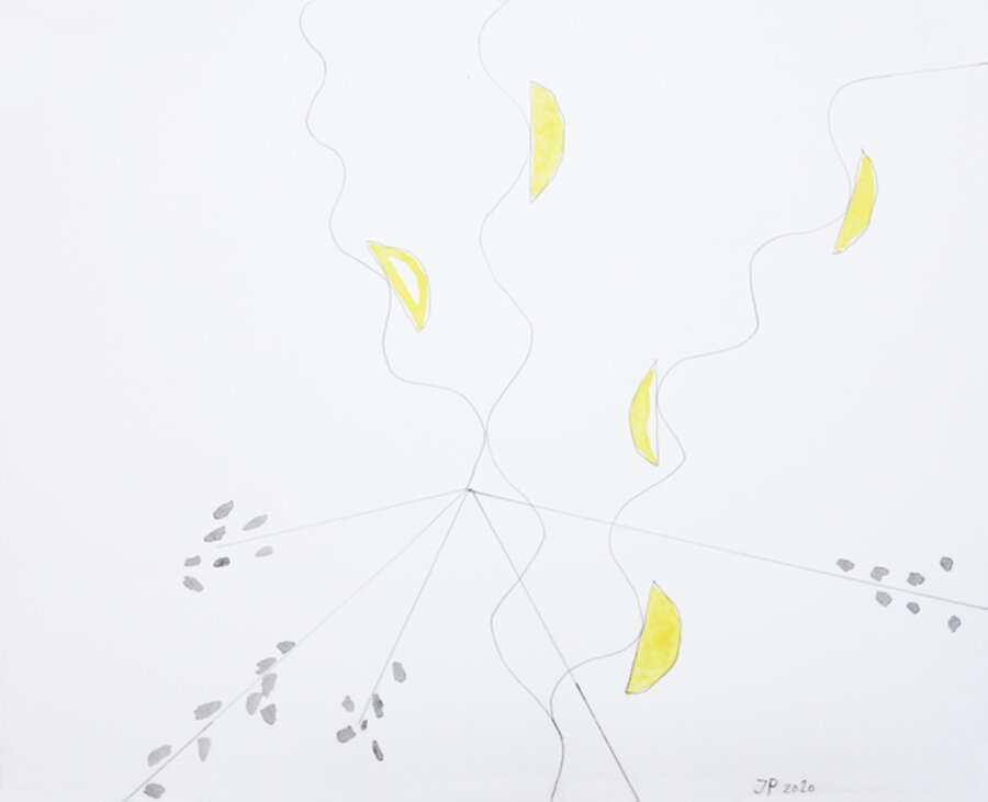 Frühlingsschuppen bäuchlings. 100 Poets #90 Yang Lian