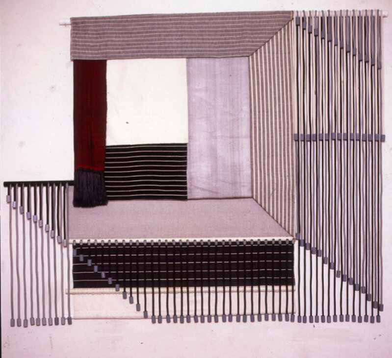 Álvaro Gómez Campuzano, ‘Muro Interior ’, 1987, Mixed Media, Cotton and mixed media, Herlitzka & Co. 