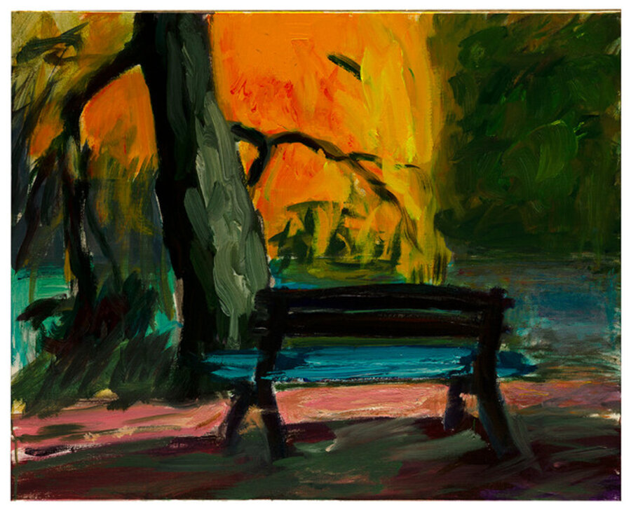 Le Banc bleu I