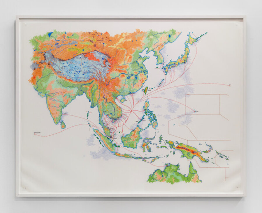 Reconstructing an Exodus History - boat trajectories in Asia
