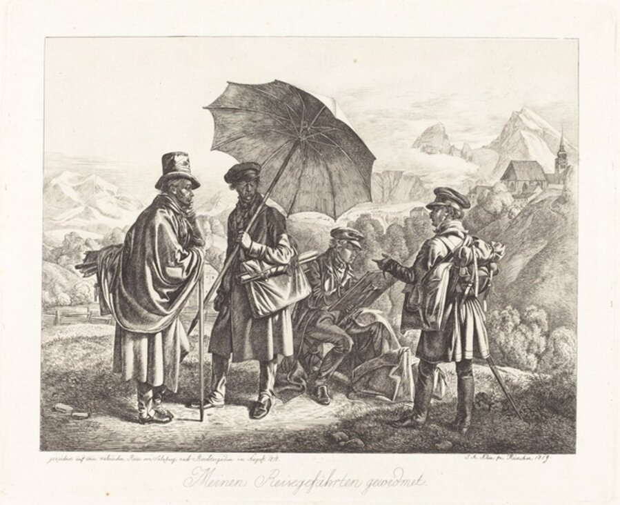 Painters on Their Travels (Die Maler auf der Reise)