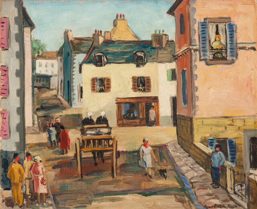 Street with Horse and Trap