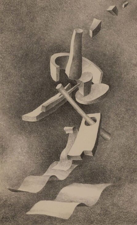 Paul Kelpe, ‘Composition #806’, 1936