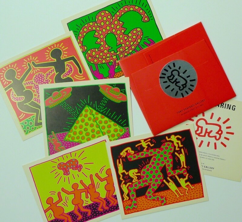 Keith Haring, ‘Growing’, 1983, Ephemera or Merchandise, Color print on paper, Bengtsson Fine Art