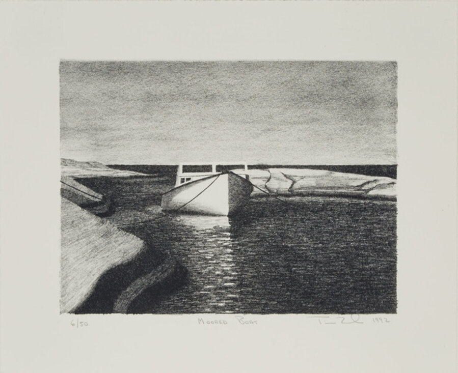 Moored Boat