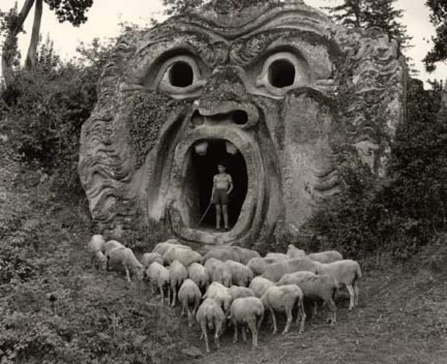 The 'Mostro' at Bomarzo