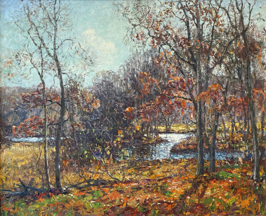 A Glimpse of the Lieutenant River, Connecticut
