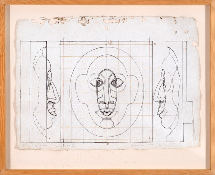 Elemental head Studies I (Eagle Place / Jermyn Street)
