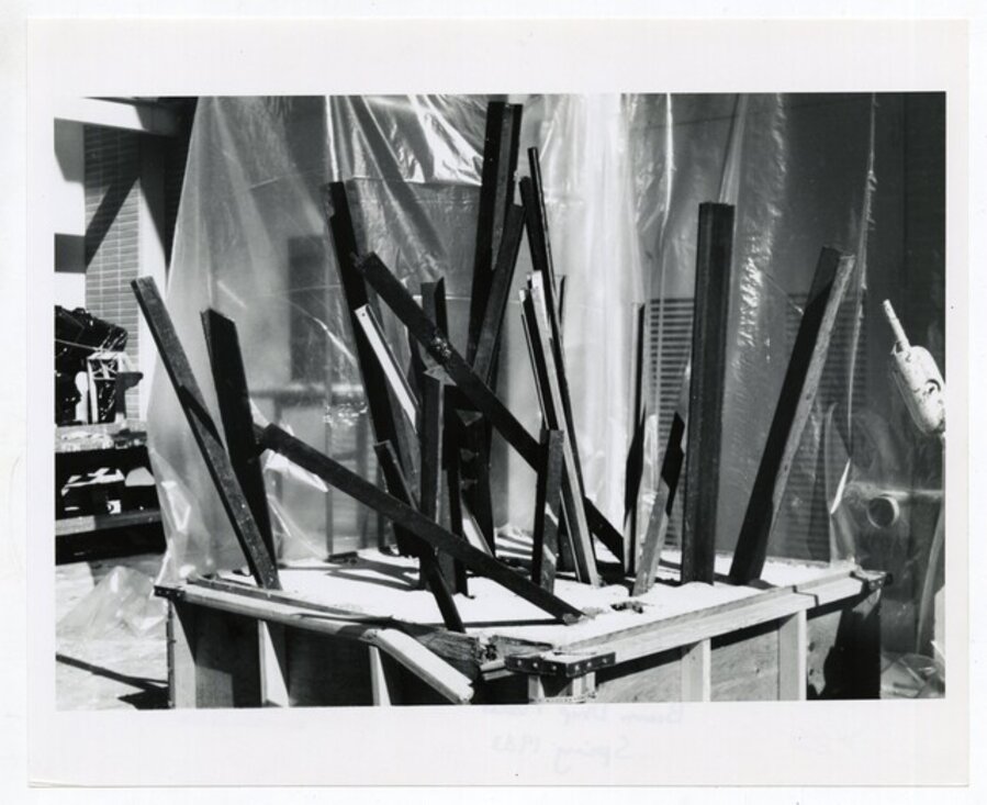 Archive with Three Photos of "Beam Drop Model"