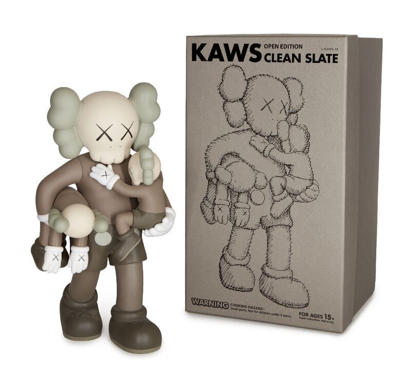 KAWS, ‘Clean Slate (brown)’, 2018, Ephemera or Merchandise, Painted vinyl multiple, Roseberys