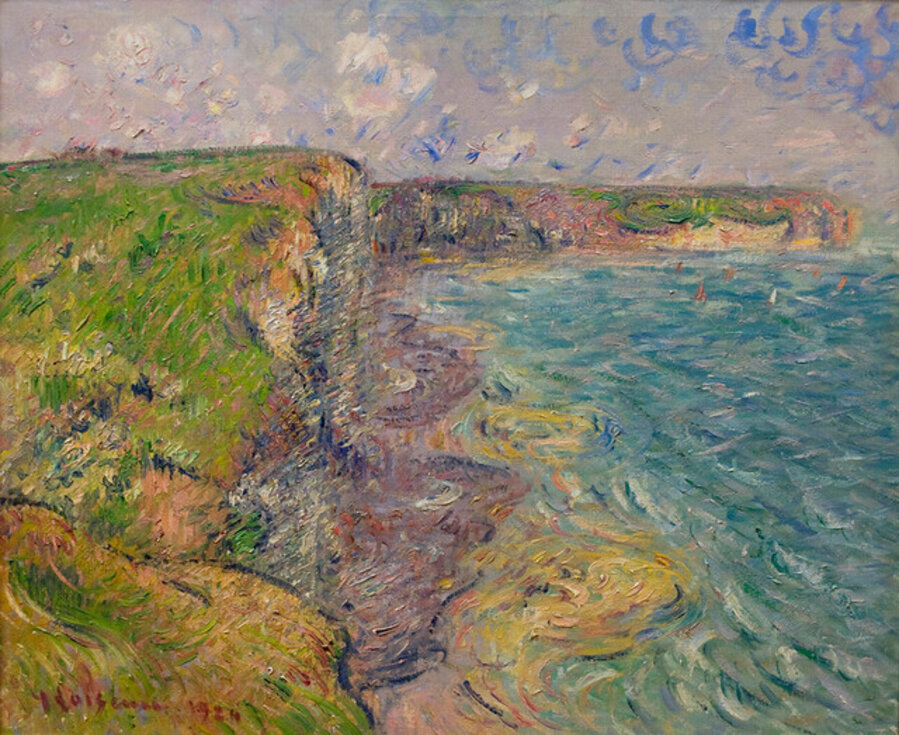 Les Falaises d'Yport 1924