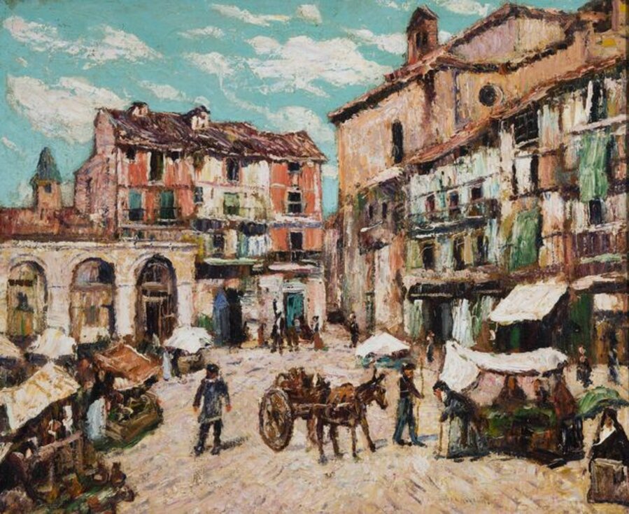 Market Place, Segovia