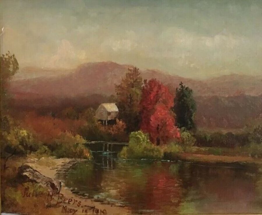 Cabin in Autumn, Upper Hudson Valley, New York