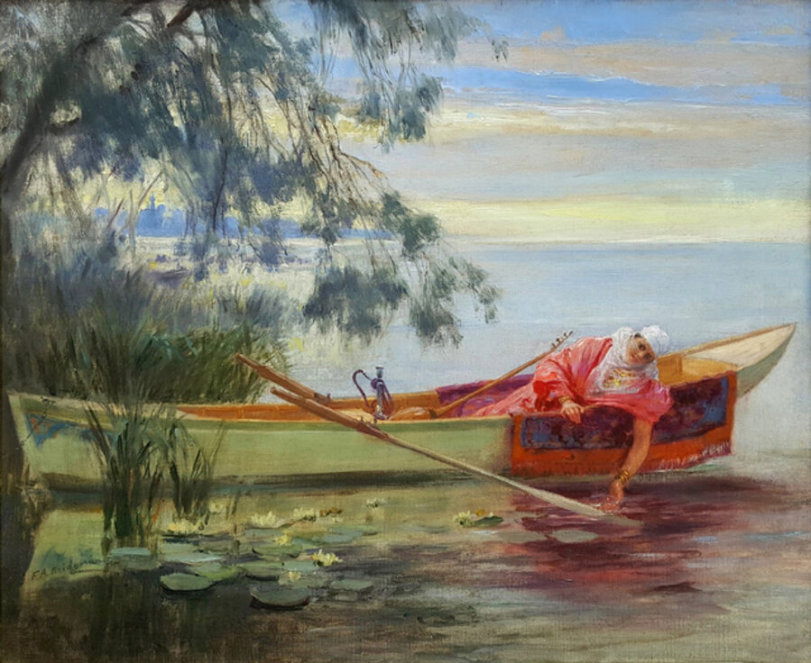 Sur le Bosphone - Orientalist